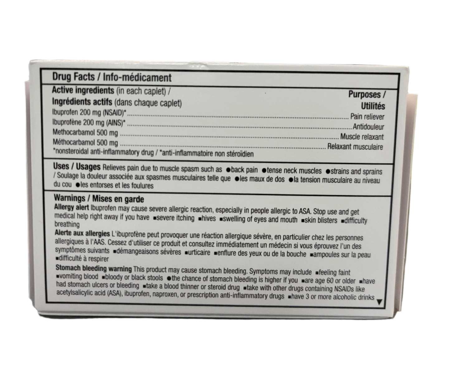 OPTION+MUSCLE AND BACK PLATINUM PAIN RELIEF