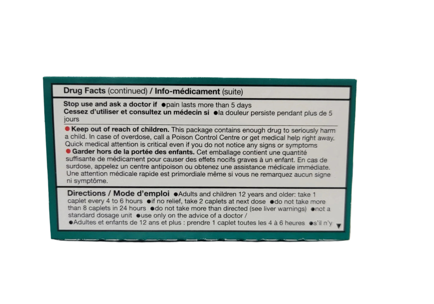 OPTION+ EXTRA STRENGTH MUSCLE AND BACK PAIN RELIEF 40'S