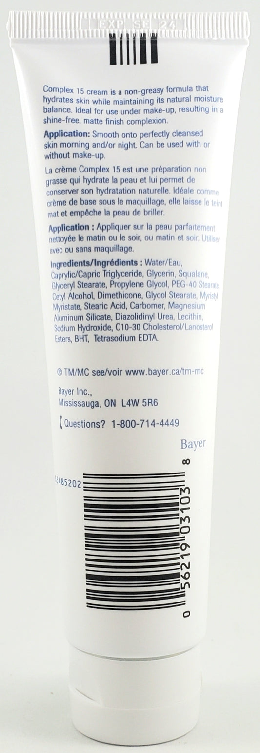 COMPLEX 15 FACE CREAM 100ML - NorthernVitality.us