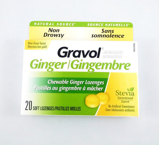GRAVOL GINGER SOFT CHEW LOZ 20'S - NorthernVitality.us
