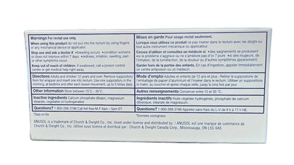 ANUSOL PLUS SUPPOSITORIES 24'S