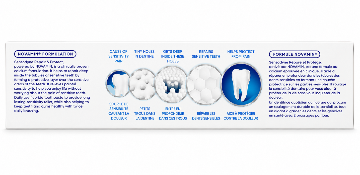 Sensodyne Repair & Protect Extra Fresh Powered by Novamin (75 mL)