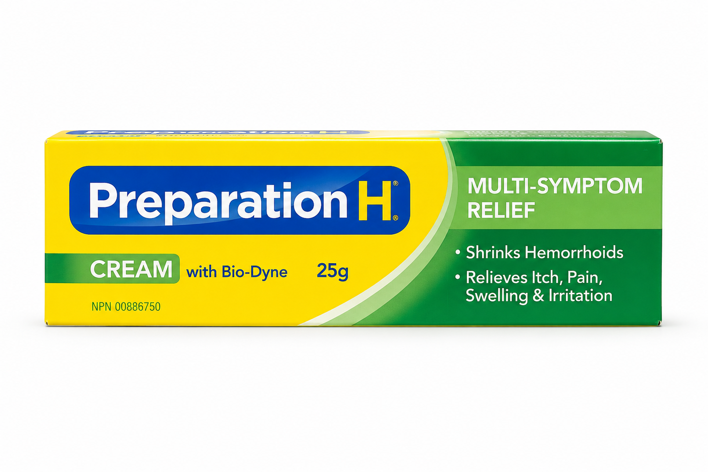 Preparation H Cream with Bio-Dyne® – Multi-Symptom Hemorrhoid Relief (25 g)