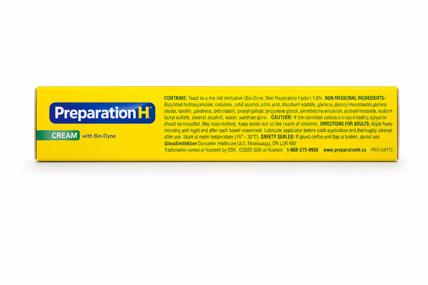 Preparation H Cream with Bio-Dyne® – Multi-Symptom Hemorrhoid Relief (25 g)