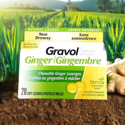 GRAVOL GINGER SOFT CHEW LOZ 20'S - NorthernVitality.us