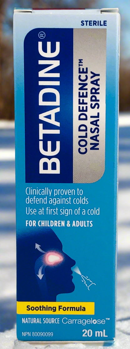 BETADINE COLD DEFENCE NASAL SPRAY 20ML