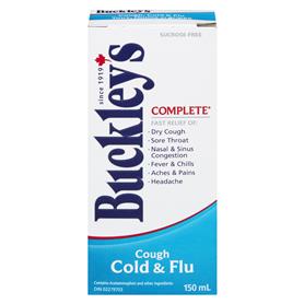 BUCKLEY'S COUGH & COLD & FLU COMPLETE 150ML - NorthernVitality.us