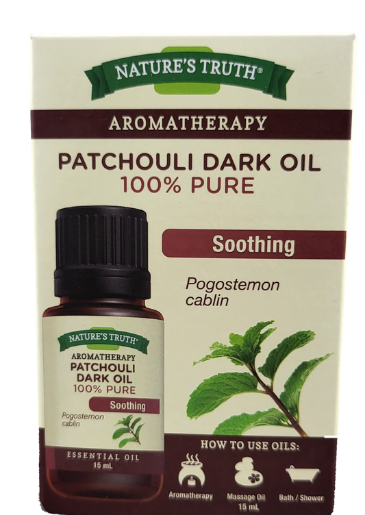 Nature's Truth Patchouli Dark Oil 15ml - NorthernVitality.us