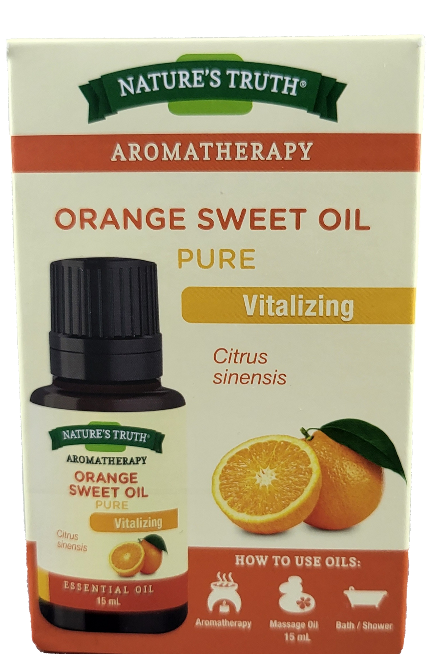 Nature's Truth Pure Orange Sweet Oil 15ml - NorthernVitality.us