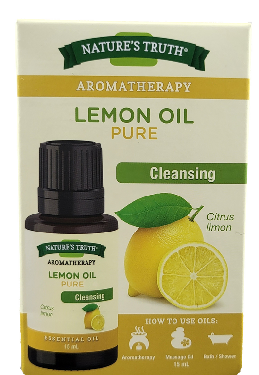 Nature's Truth Pure Lemon Oil 15ml - NorthernVitality.us