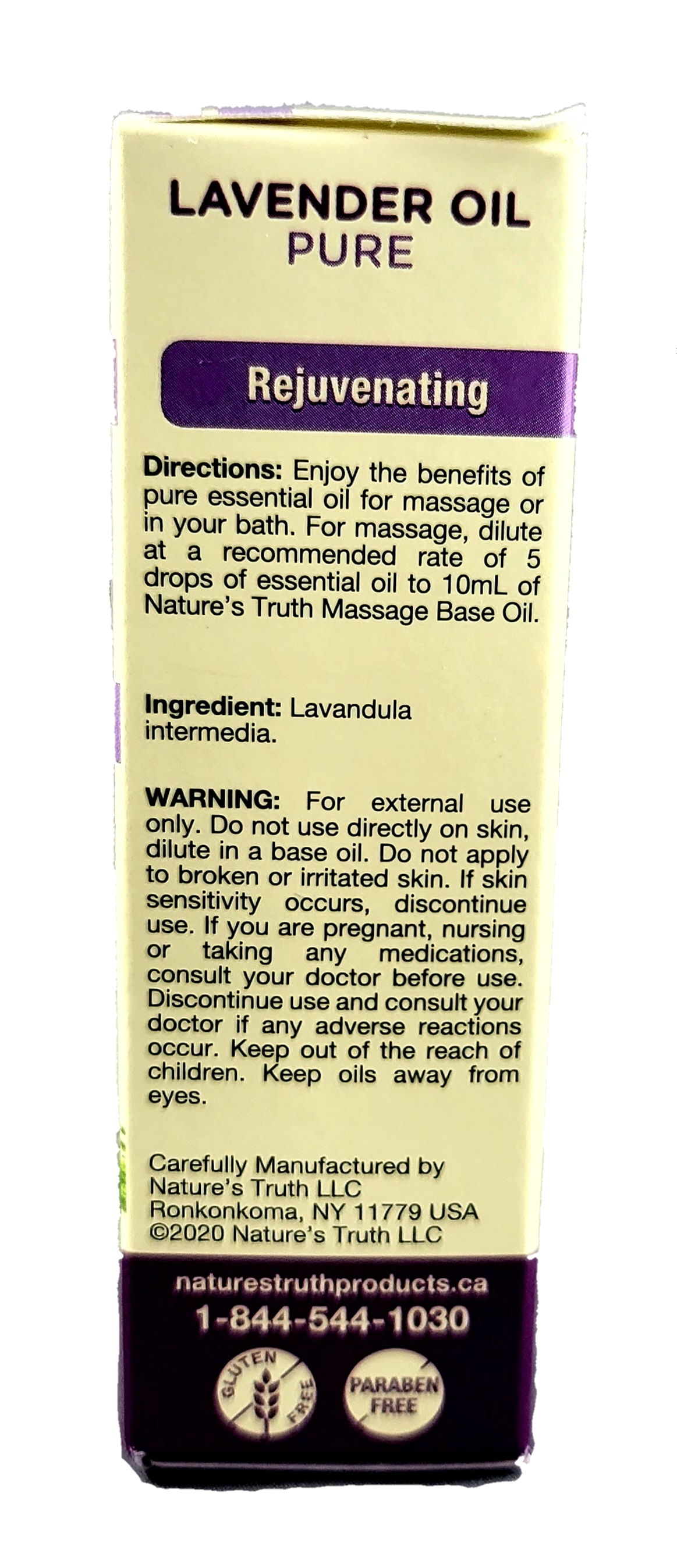 Nature's Truth Pure Lavender Oil 15ml - NorthernVitality.us