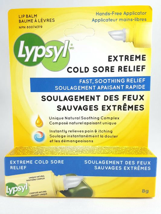 LYPSYL EXTREME COLD SORE RELIEF 8G - NorthernVitality.us