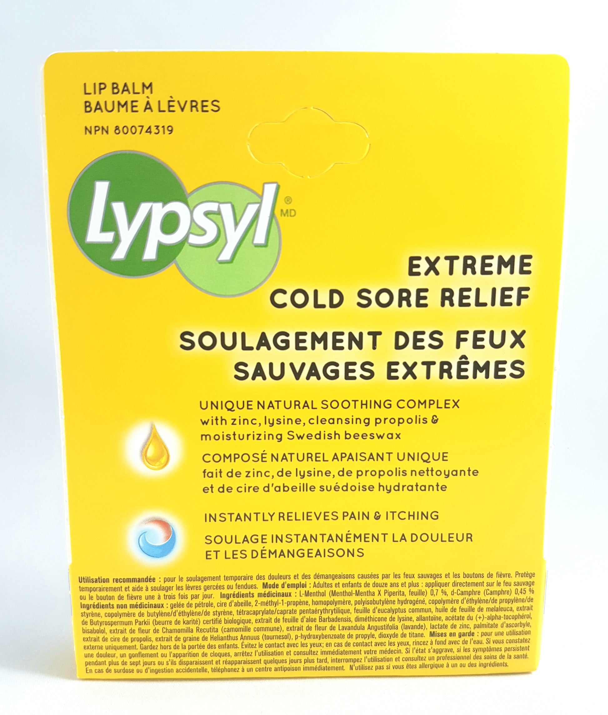 LYPSYL EXTREME COLD SORE RELIEF 8G - NorthernVitality.us