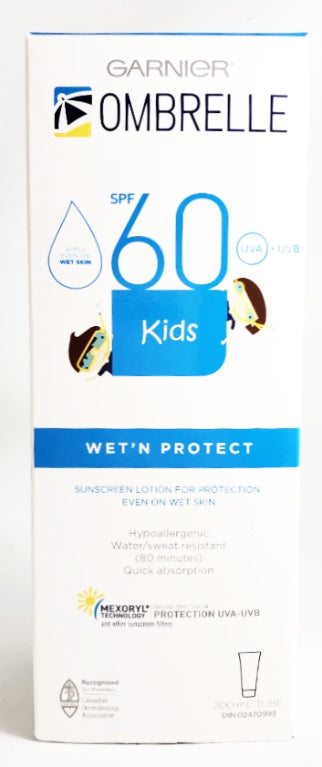 OMBRELLE SPF 60 KIDS WET'N PROTECT 200ml - NorthernVitality.us