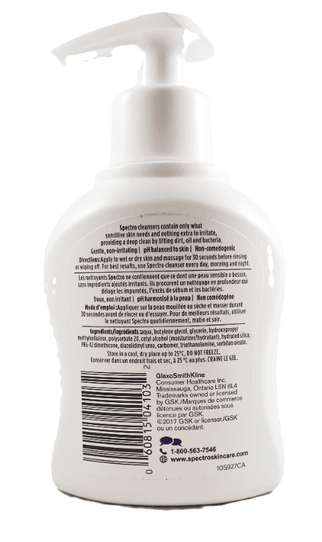 Spectro Jel Cleanser, Fragrance Free, 500ml (17 Fl.oz.) Ingredients and  Reviews