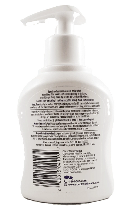 Spectro Jel Cleanser Face Wash For Dry Skin Fragrance Free 200ml